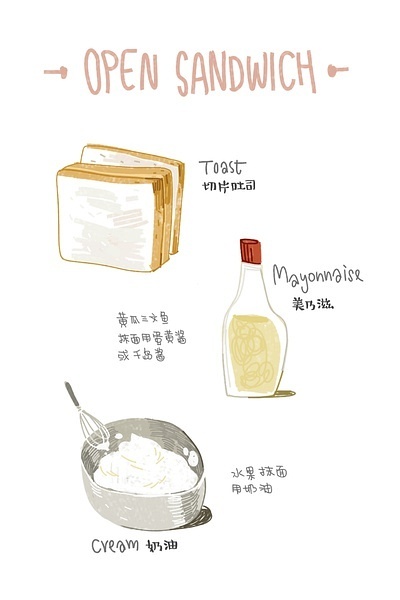 简易小食谱