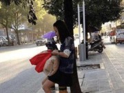 狐诌冷笑话：女同事在这坐了半天了，还没有起来的意思