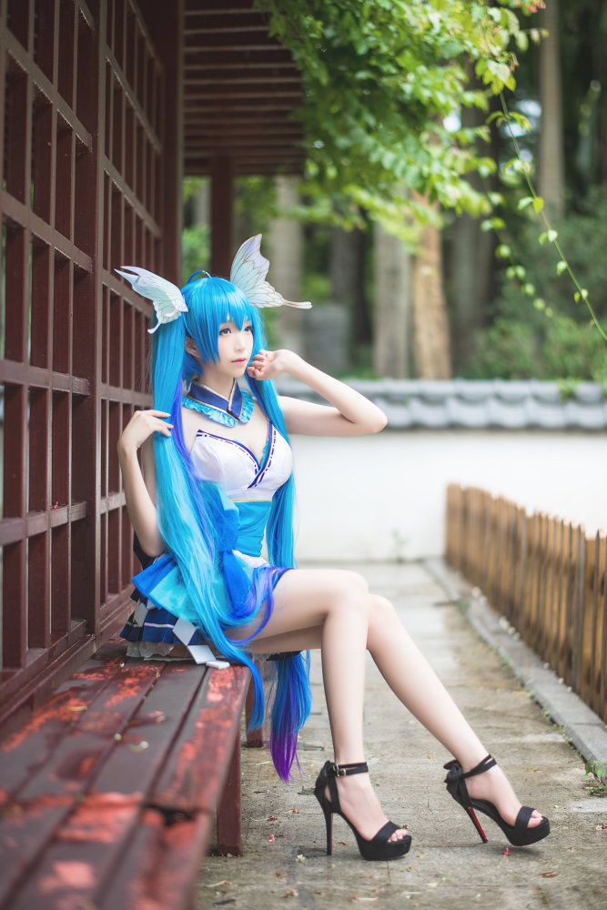 美女coser青青子：付出爱的作品才有灵魂
