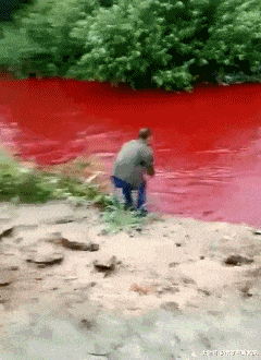 \u641e\u7b11GIF\uff1a\u59b9\u5b50\u5728\u4e0a\u6e38\u505a\u4e8b\uff0c\u628a\u6cb3\u6c34\u90fd\u5f04\u6210\u8fd9\u6837\u4e86\uff0c\u5927\u7237\u90fd\u8499\u4e86