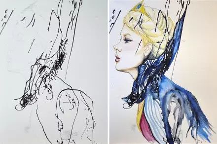 宝宝乱涂鸦 文艺妈妈妙手回春